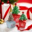 크리스마스 트리 선물박스 크리스마스 이브 트리모양 종이 선물상자포장 10매