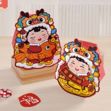 새해 답례품 포장박스 중국 설날 구정 간식 포장 선물상자 10매